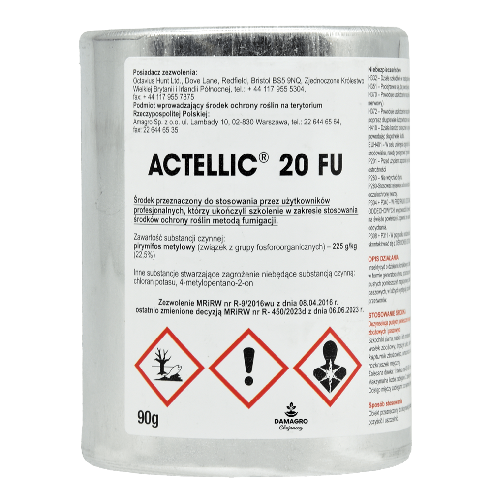 ACTELLIC 20FU ŚWIECA DYMNA 90g