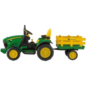 PEG PEREGO IGOR0047 JOHN DEERE GROUND FORCE 12V TRAKTOR Z PRZYCZEPĄ
