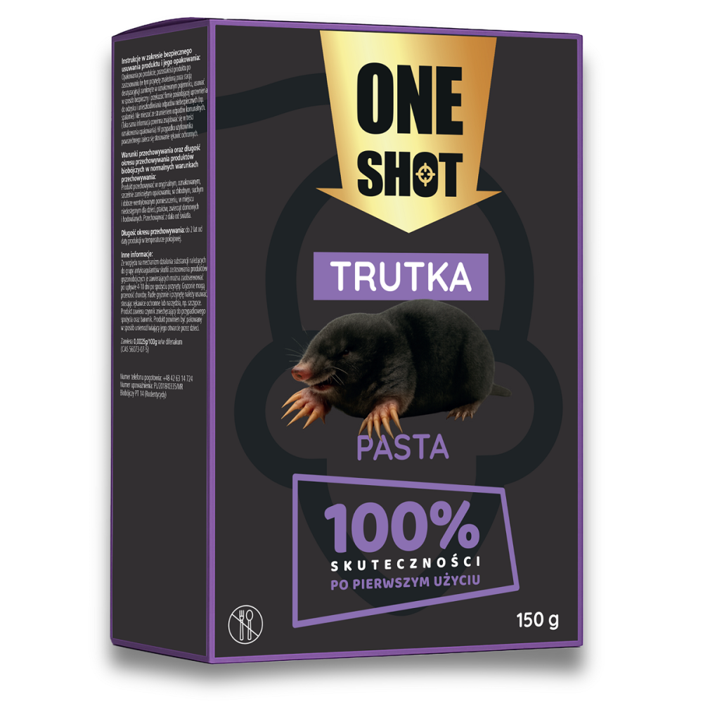 ONE SHOT PASTA NA GRYZONIE (KRET) 150 GR