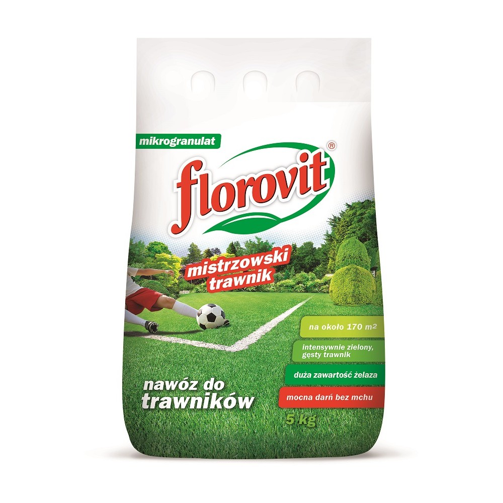 FLOROVIT MISTRZOWSKI TRAWNIK NAWÓZ DO TRAWNIKÓW 5 KG