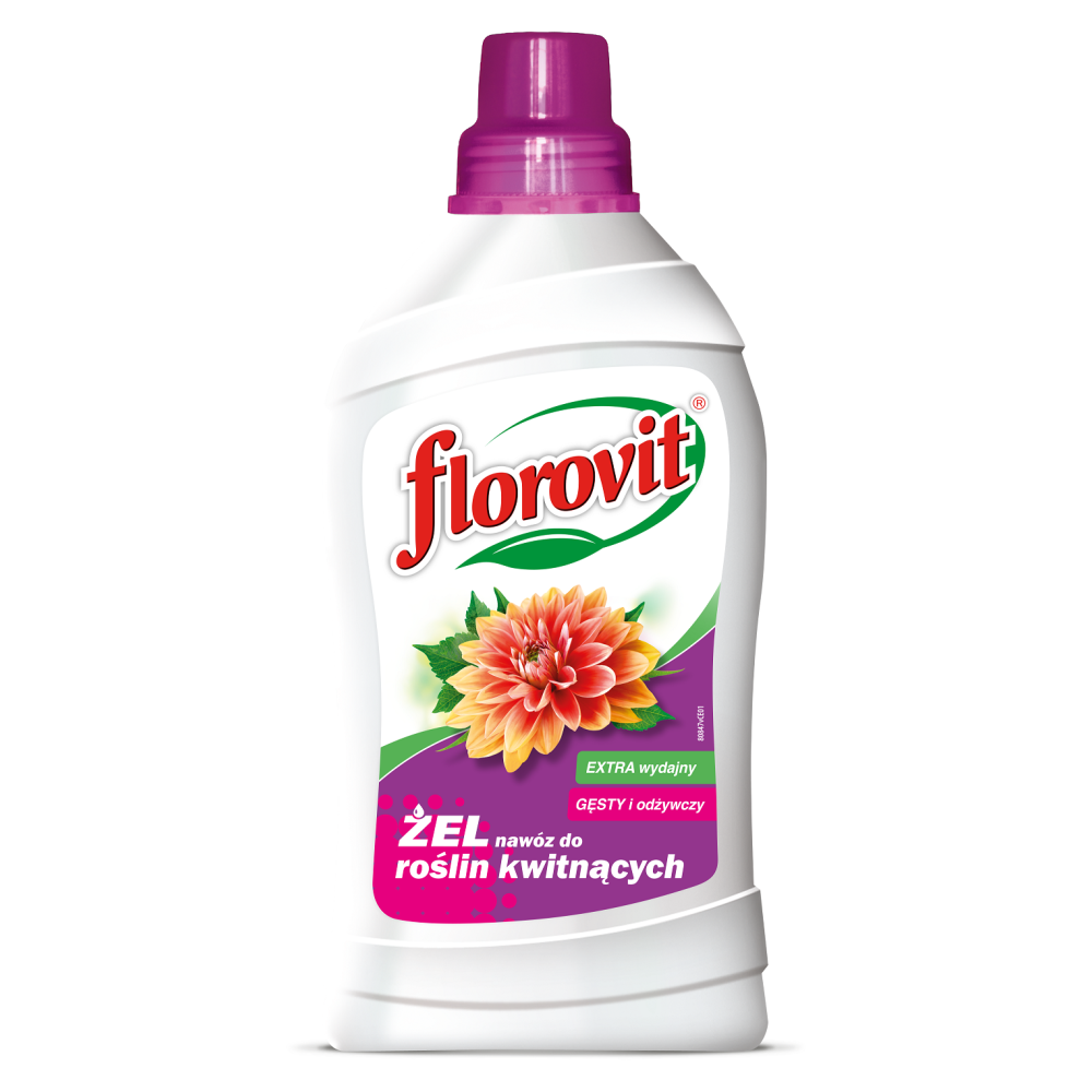 FLOROVIT ŻEL DO ROŚLIN KWITNĄCYCH 800G