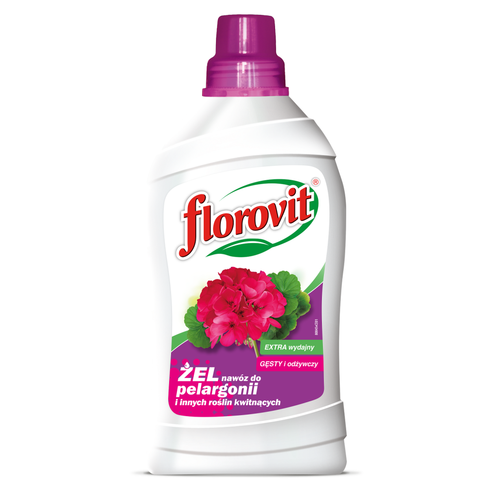 FLOROVIT ŻEL PELARGONIE I KWITNĄCE 800G