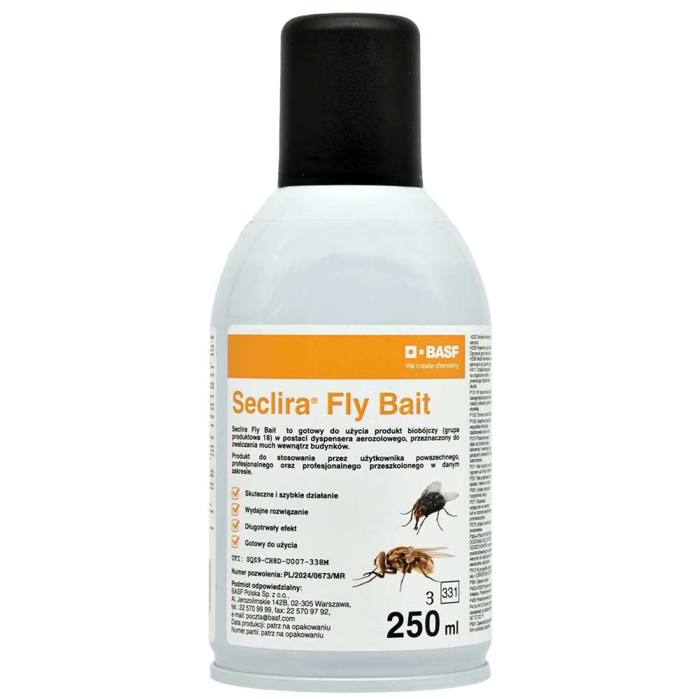 SECLIRA FLY BAIT 0,25L ŚRODEK WABIĄCY NA MUCHY