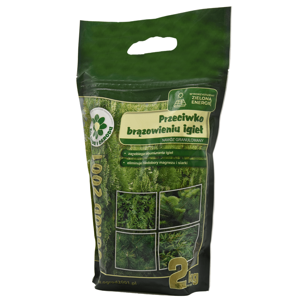 OGRÓD 2001 PRZECIWKO BRĄZ. IGIEŁ 2 KG