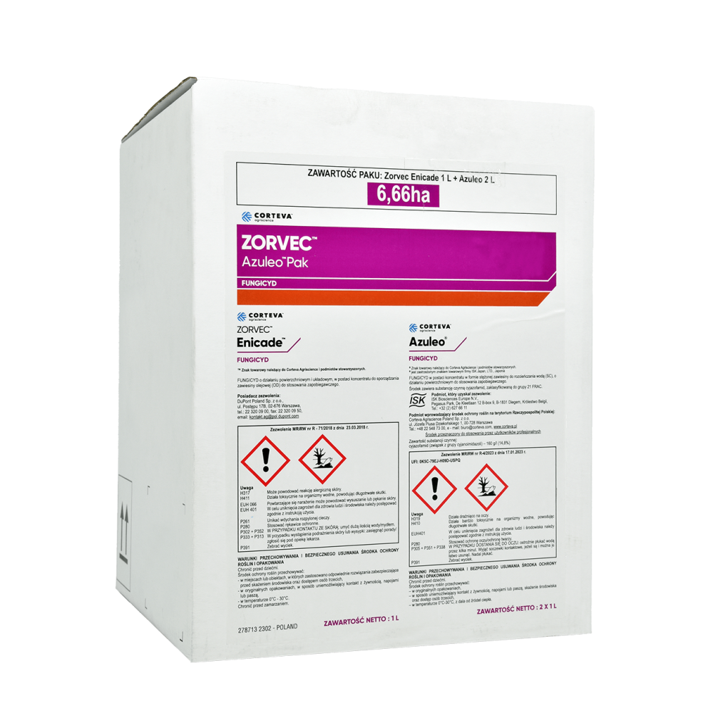 ZORVEC AZULEO PAK 6,6 ha (ZORVEC ENICADE 1L+AZULEO 2x1L)