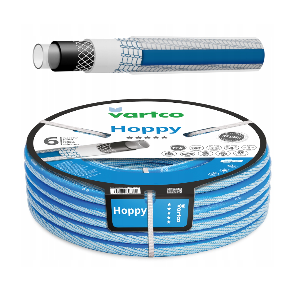 WĄŻ OGRODOWY HOPPY 1/2" 30MB VARTCO