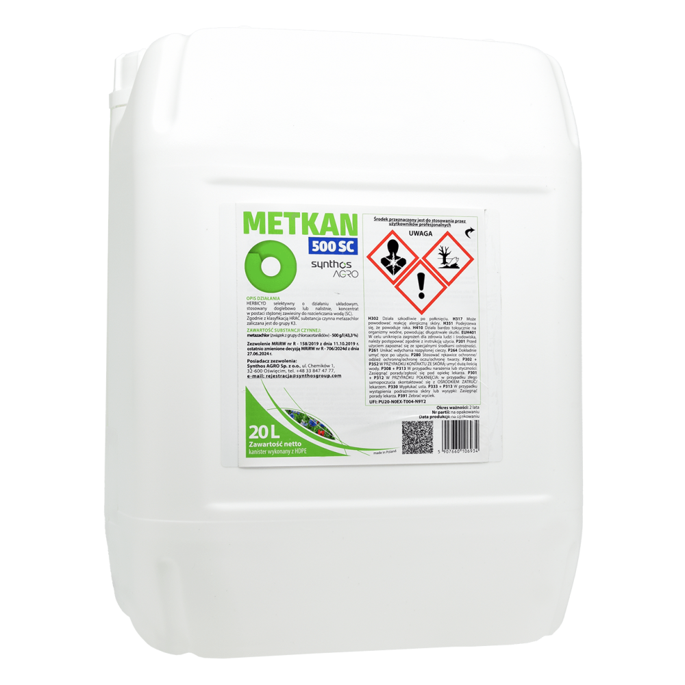 METKAN 500 SC 20L
