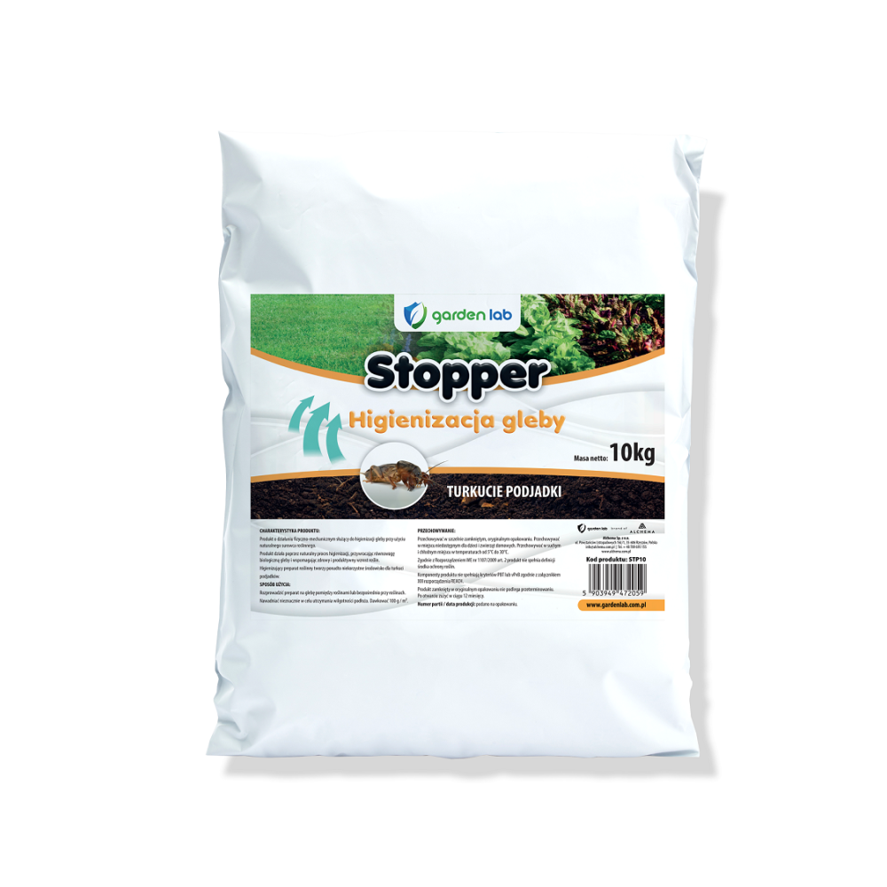 STOPPER 10KG - ŚRODEK DO HIGIENIZACJI GLEBY