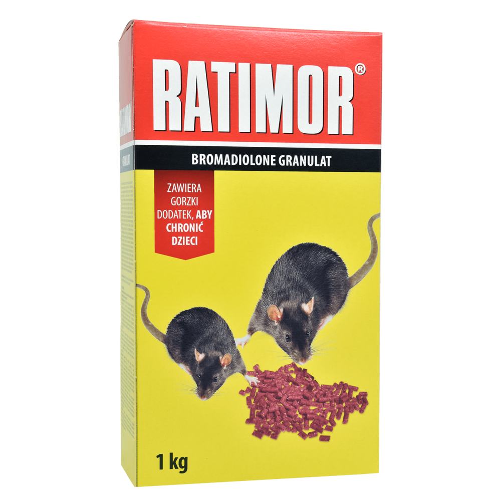 RATIMOR BROMADIOLONE GRANULAT 1 KG