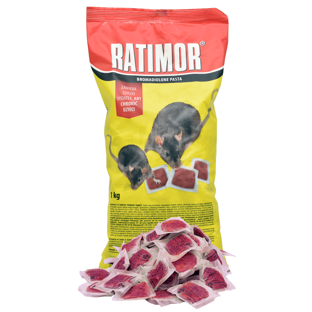 RATIMOR BROMADIOLONE PASTA 1 KG