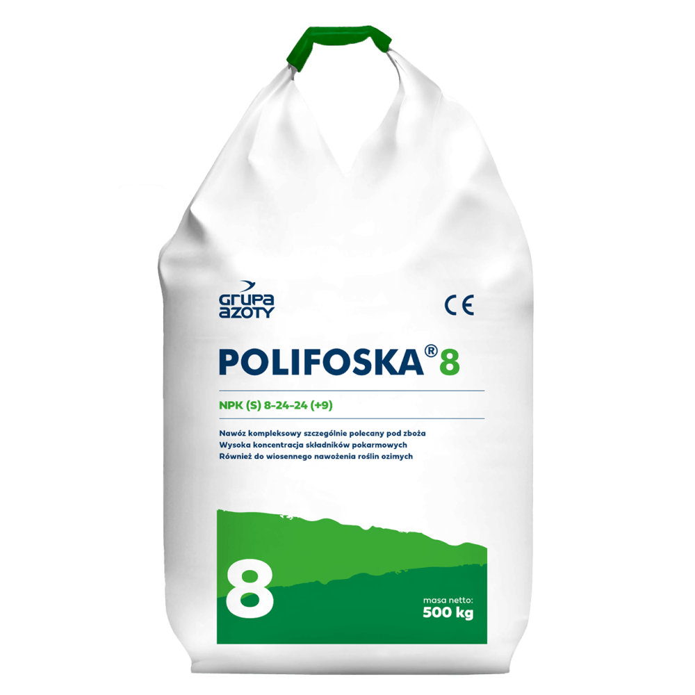 POLIFOSKA 8 NPKS 8-24-24-9 BB 500KG