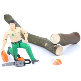 BRUDER 60030 FIGURKA DRWALA Z AKCESORIAMI