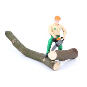 BRUDER 60030 FIGURKA DRWALA Z AKCESORIAMI