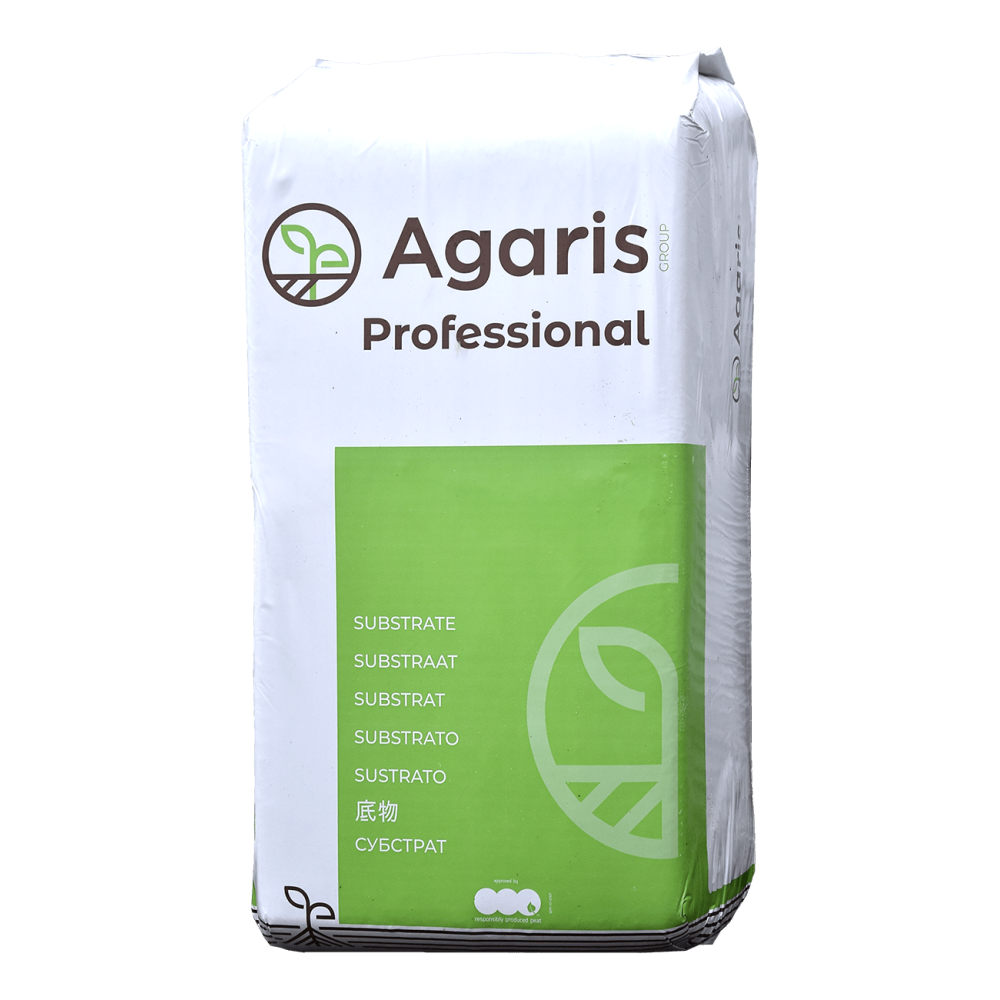 AGARIS TORF FREZEROWY JASNY pH 3,5-4,5 FR.0-40MM 250L