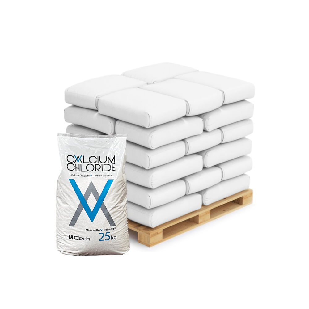 CHLOREK WAPNIA PŁATKI PALETA 40 SZTUK (WORKI 25 KG)