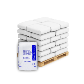 CHLOREK MAGNEZU SZEŚCIOWODNY DROGOWY PALETA 40 SZTUK (WORKI 25 KG)
