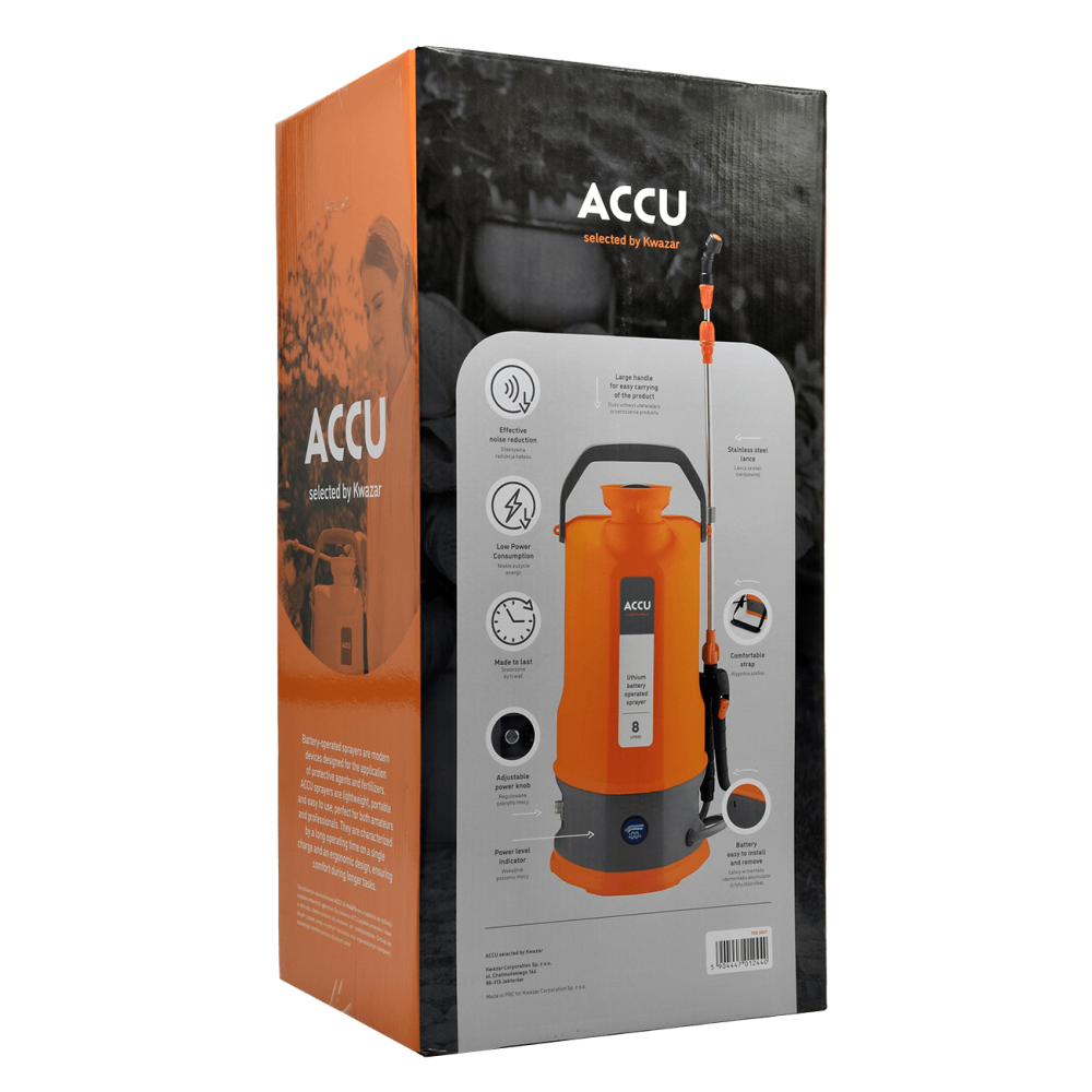 OPRYSKIWACZ ELEKTRYCZNY ACCU KWAZAR 8L