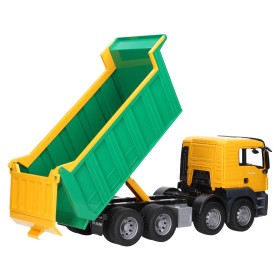 BRUDER 03766 MAN TGS WYWROTKA ŻÓŁTO-ZIELONA