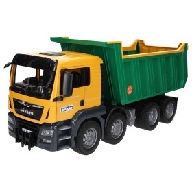 BRUDER 03766 MAN TGS WYWROTKA ŻÓŁTO-ZIELONA