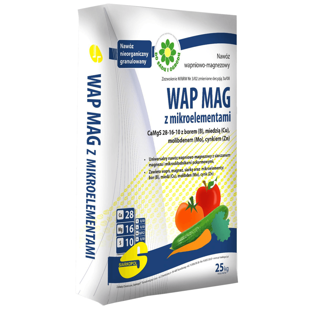 NAWÓZ WAP-MAG Z MIKROELEMENTAMI 25KG