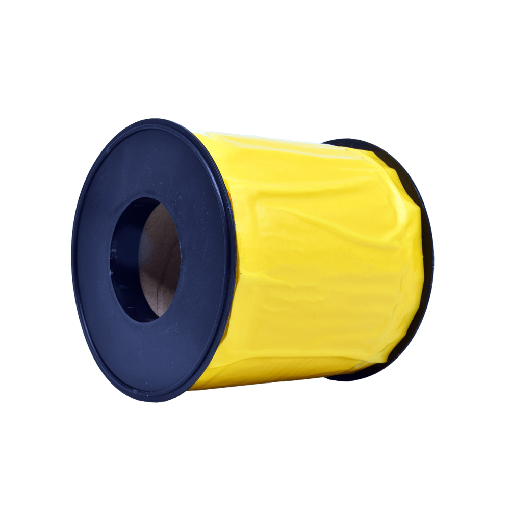 TAŚMA LEPOWA W ROLCE - ŻÓŁTA 15cmX100m