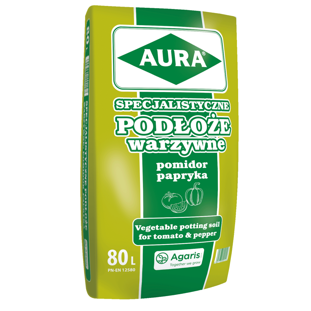 PODŁOŻE WARZYWNE POMIDOR, PAPRYKA 80L AURA