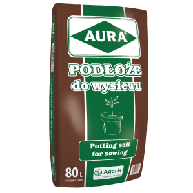 PODŁOŻE DO WYSIEWU AURA 80L - PALETA 33 SZT