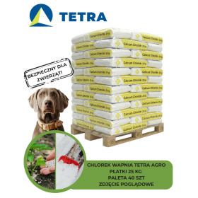 CHLOREK WAPNIA 77% AGRO PŁATKI TETRA - PALETA 40 SZT