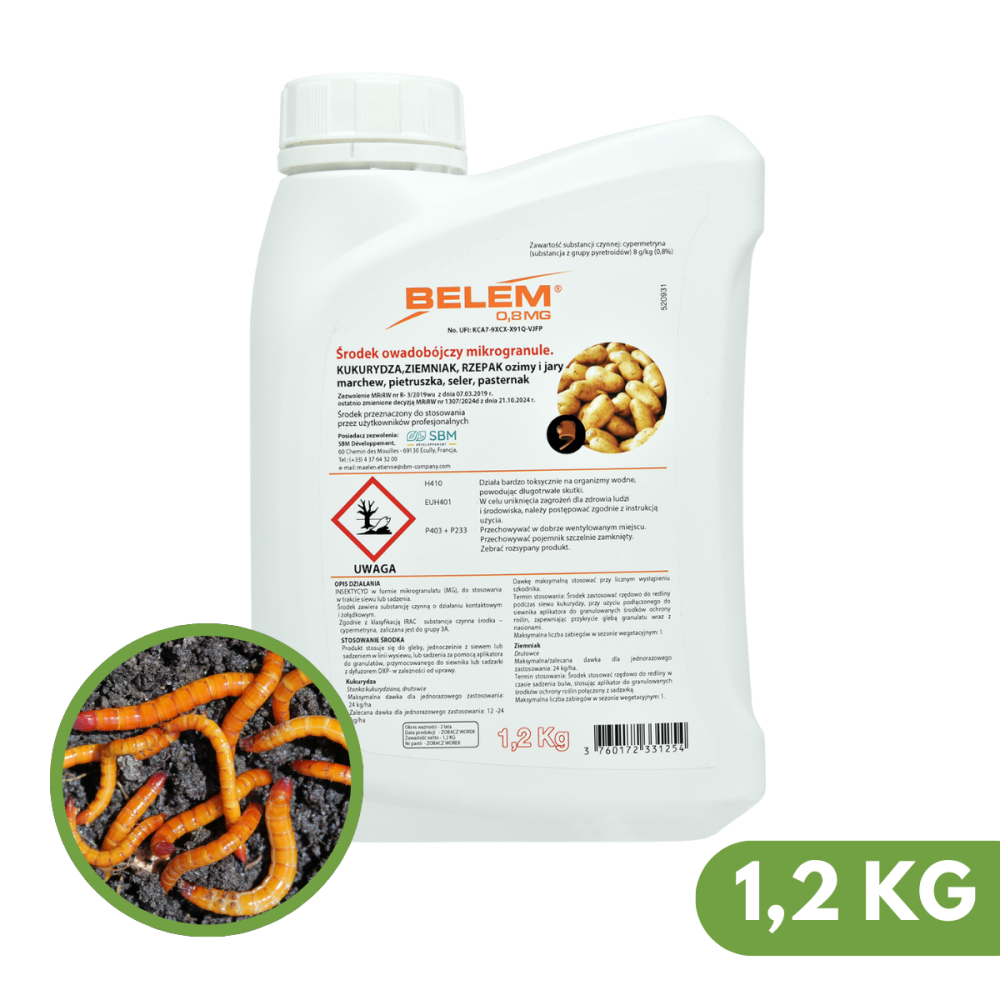 Belem 0,8 MG 1,2kg