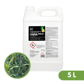 Nisha 040 OD 5L - herbicyd zawierający nikosulfuron, przeznaczony do zwalczania chwastów w kukurydzy.