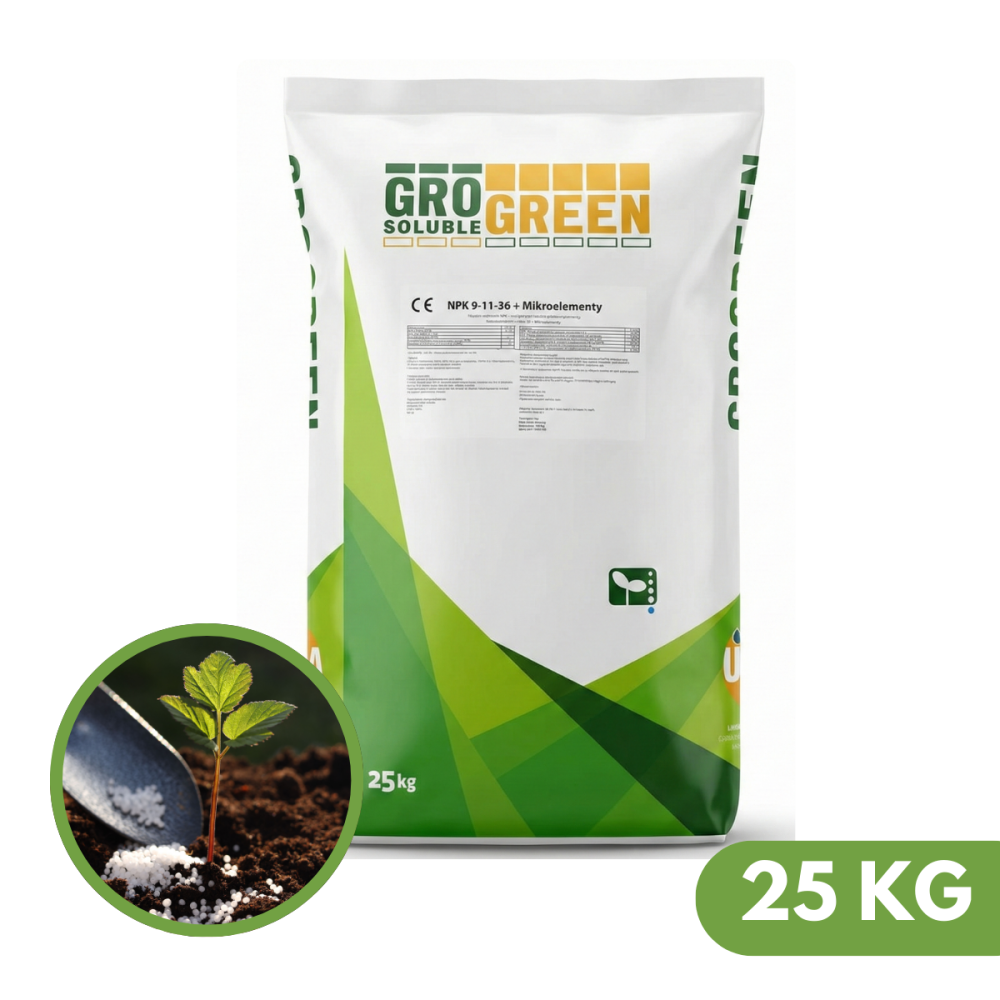 GROGREEN NPK 9-11-36+TE 25KG