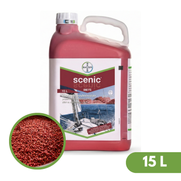 Scenic 080 FS 15l Bayer to profesjonalna zaprawa nasienna zapewniająca ochronę fungicydową zbóż.