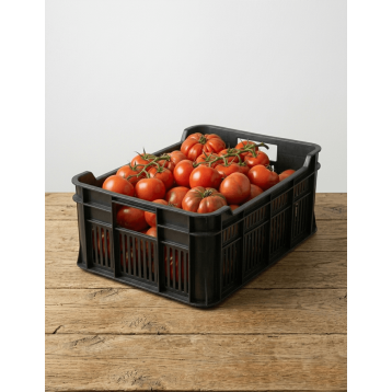 SKRZYNKA OGRODNICZA 15KG CZARNA