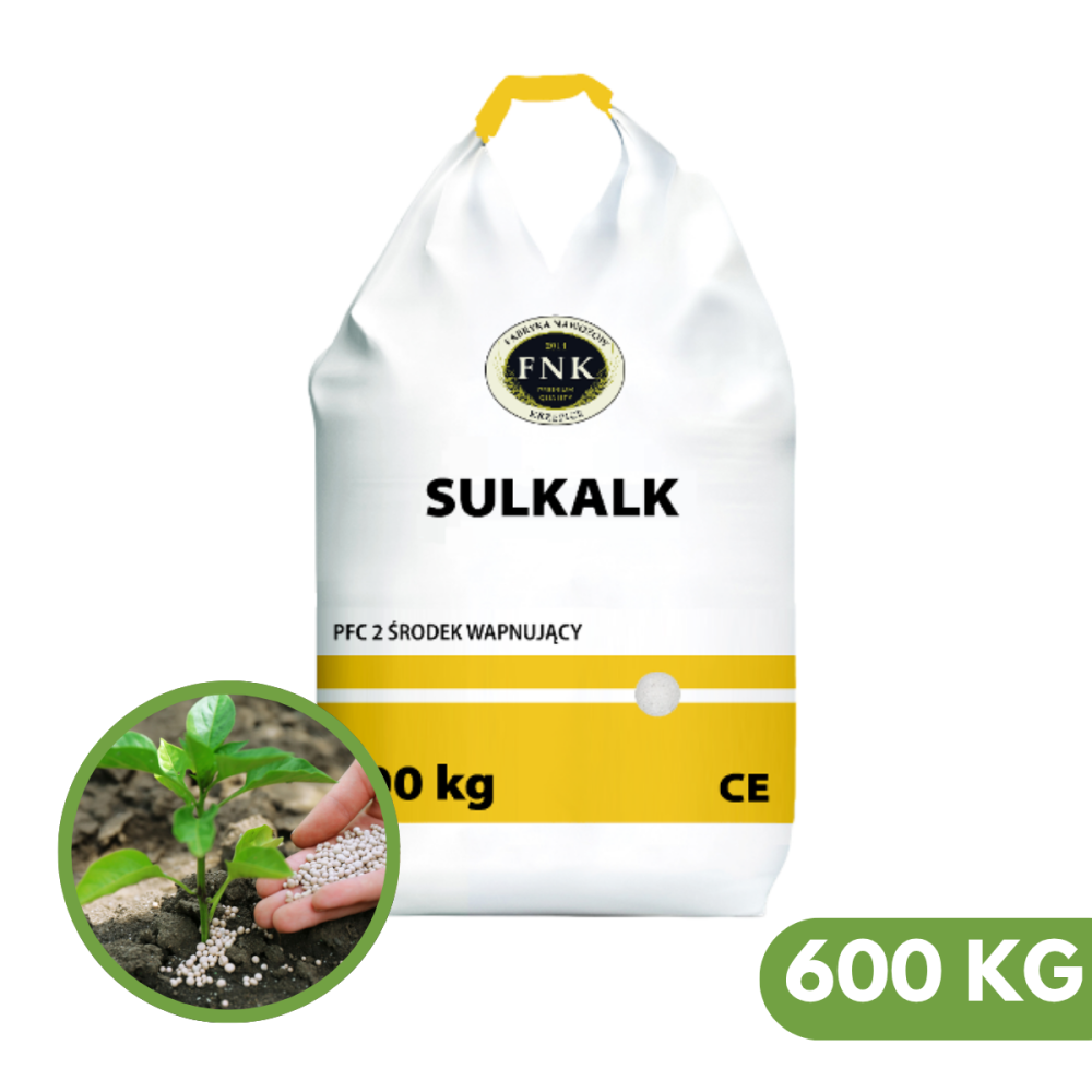 SULKALK SIARCZAN WAPNIA BB 600KG CaO 37% S 14%
