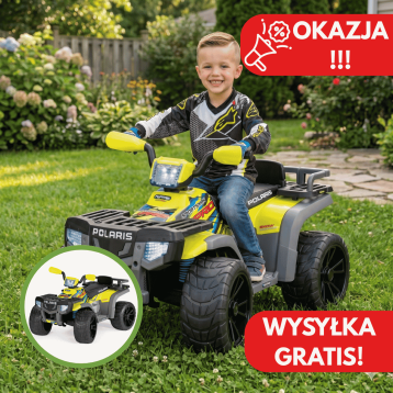 PEG PEREGO IGOD0603 QUAD POLARIS SPORTSMAN PRO 24V
