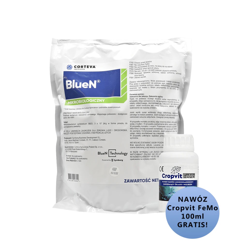 BlueN Mikrobiologiczny 0,33 kg AZOT Z POWIETRZA
