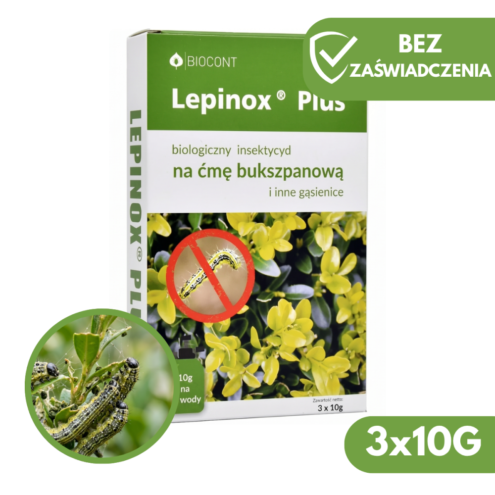 LEPINOX PLUS 3X10G ĆMA BUKSZPANOWA