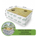 KOSTKA BEGROW 150X100X65 (2X25X37) 2 OTWORY