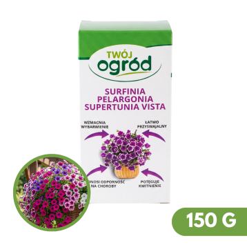 TWÓJ OGRÓD NAWÓZ DO PELARGONII SURFINII 150G