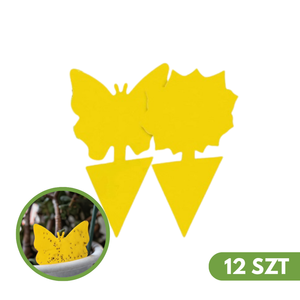 ZIEM TRAP - ŻÓŁTE LEPY PRZECIW INSEKTOM - 12SZT