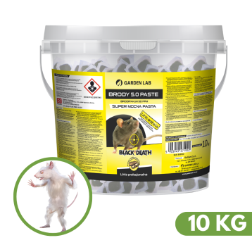 BRODY 5.0 PASTA NA GRYZONIE CZARNA 10KG