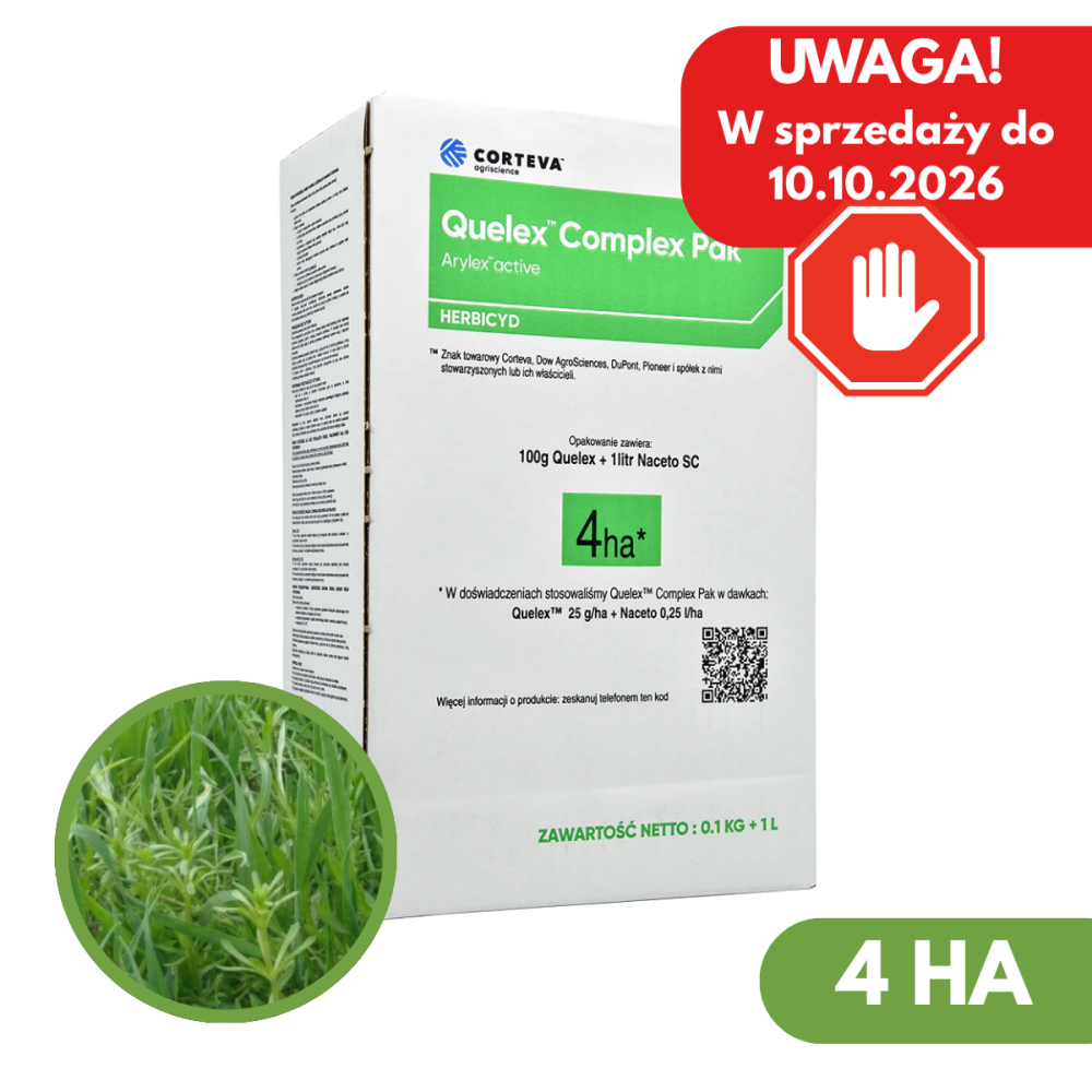 QUELEX COMPLEX PAK 4HA - QUELEX 100G + NACETO 1L