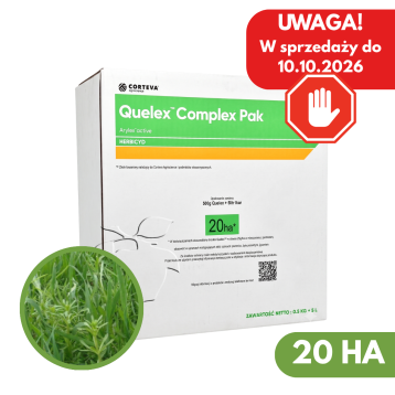 QUELEX COMPLEX PAK 20HA - QUELEX 0,5KG + NACETO 5L