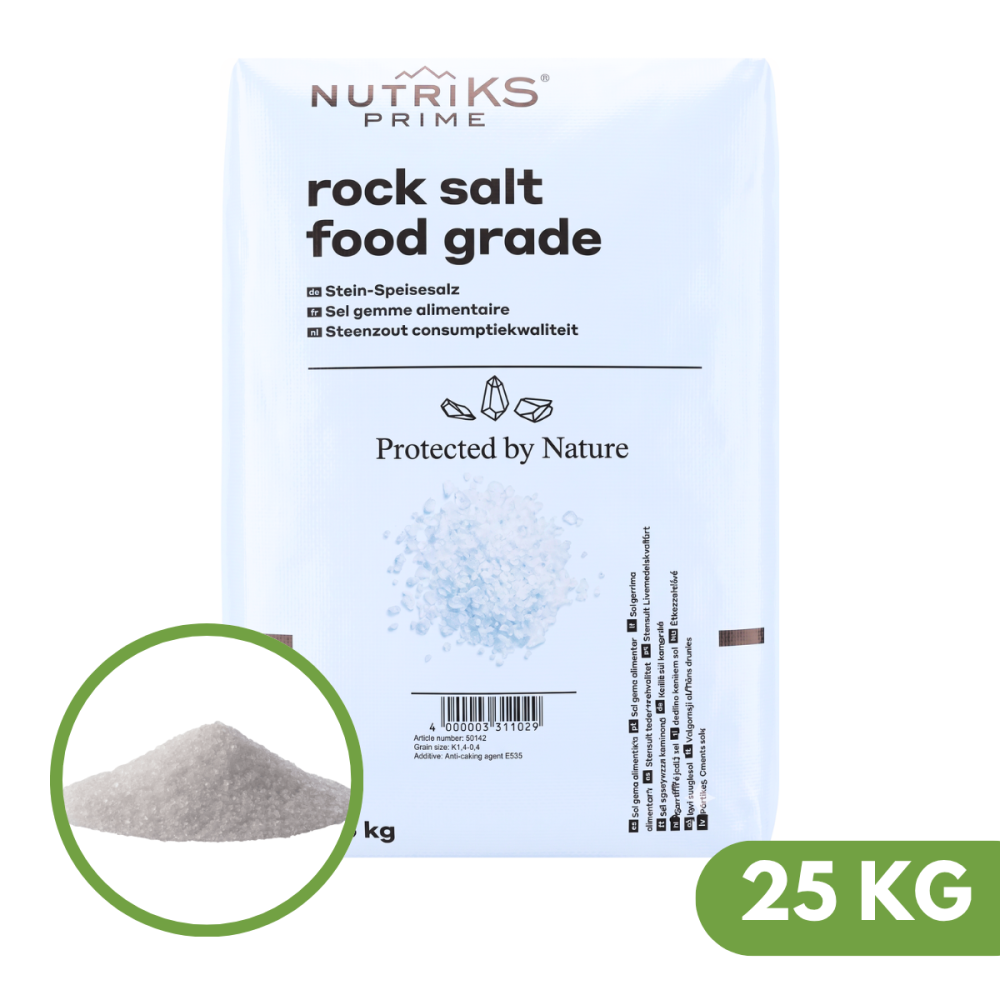 SÓL SPOŻYWCZA KAMIENNA K+S  25KG