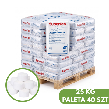 TABLETKI SOLNE SUPER TAB ( K+S) 25 KG - PALETA 40 SZT