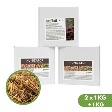 PAK NA RESZTKI POŻNIWNE MAŁY HUMIZATOR 1KG x2 + ACTISOIL1KG