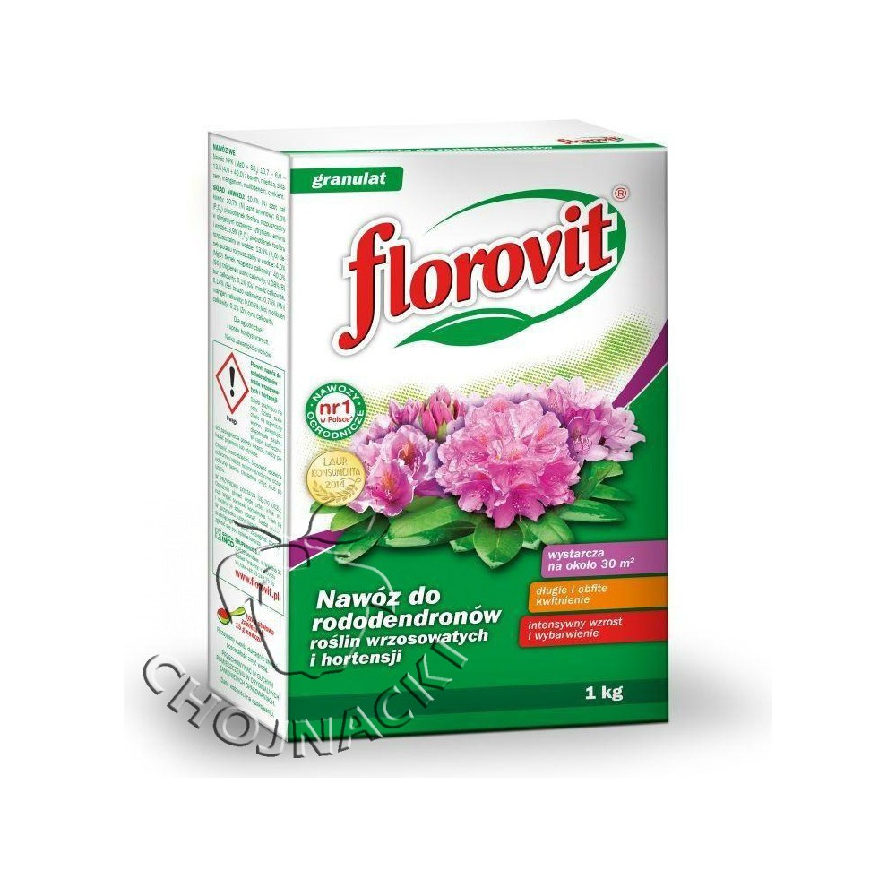 FLOROVIT NAWÓZ DO RODODENDRONÓW 1KG