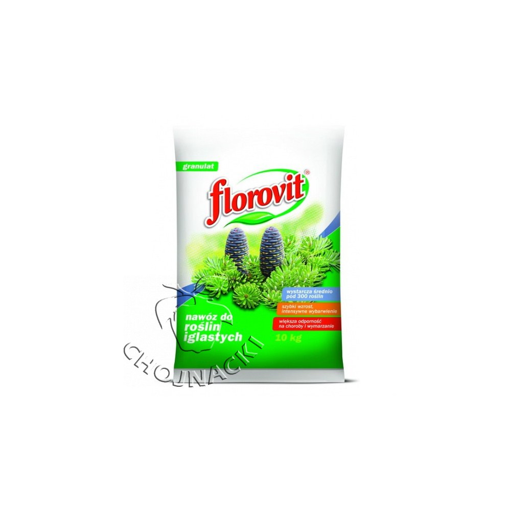 FLOROVIT NAWÓZ DO ROŚLIN IGLASTYCH 10 KG