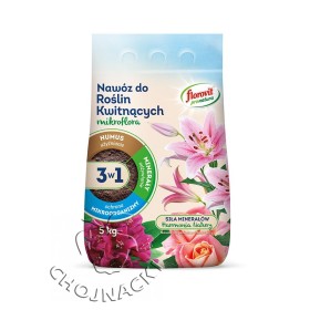 FLOROVIT PRO NATURA MIKROFLORA 3w1 ROŚLINY KWITNĄCE 5 KG