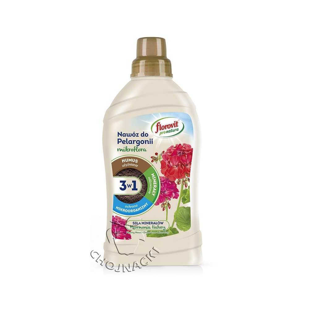 FLOROVIT PRO NATURA MIKROFLORA DO PELARGONI 3w1 1 KG